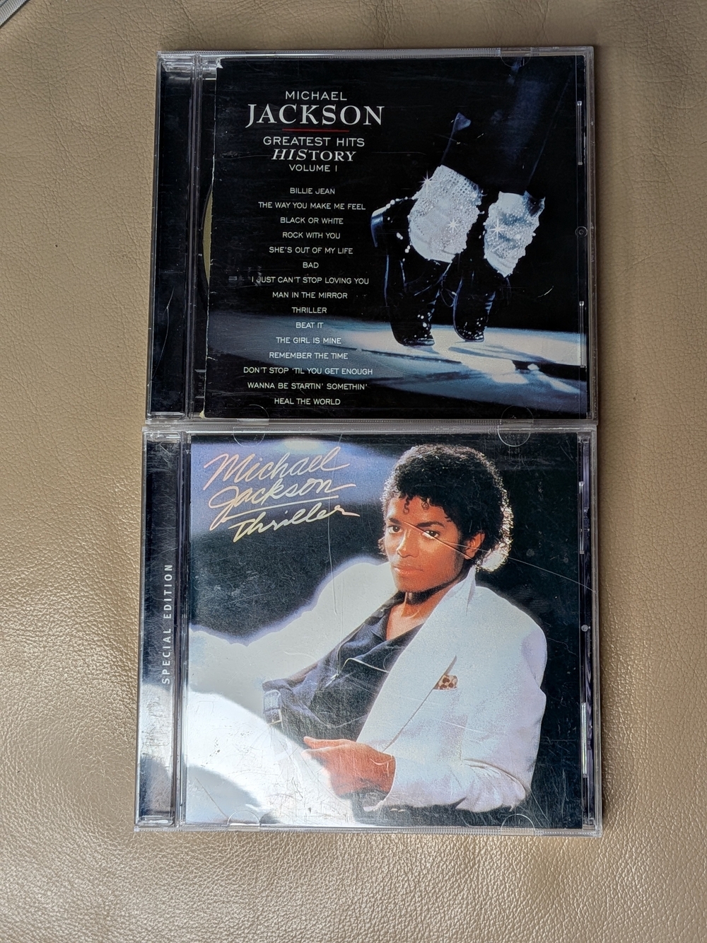 Michael Jackson Thriller Special Edition + Greatest Hits History Vol 1 - CD